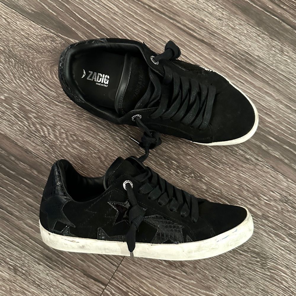 Zadig & Voltaire Black Sneakers